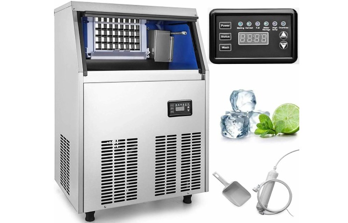 BENTISM 110Lbs_24H Commercial Ice Maker