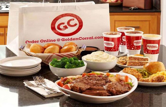 Golden Corral Delivery Menu