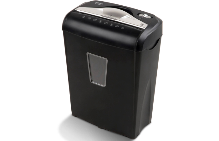 Aurora High-Security 8-Sheet Micro-Cut Paper Shredder